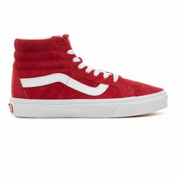 Vans Suede Sk8-Hi Reissue - Miesten Korkeavartiset tennarit - Valkoinen